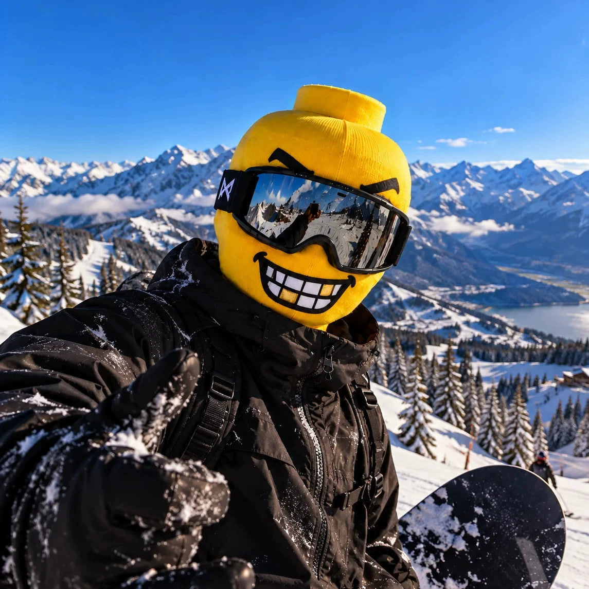 Kominiarka SmileMask wzór Szczerzak na stoku