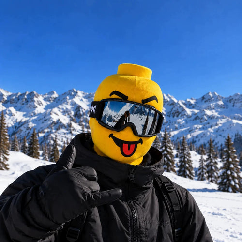 Kominiarka SmileMask wzór Jęzorek z goglami
